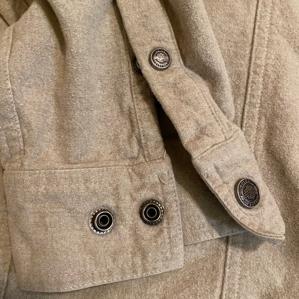 Harley Davidson snap button down shirt - Picture 5 of 6